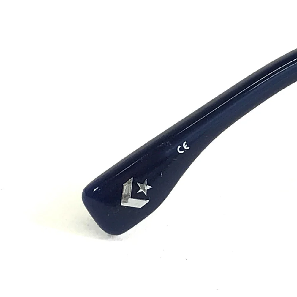 Converse Kids Eyeglasses Frames VCJ006 MATTE BLUE Square Full Rim 48-16-130